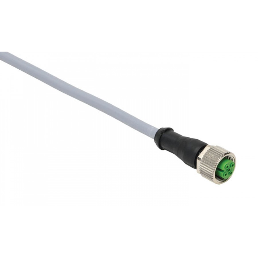 M12 Cbl Female, 4 pole, 10m
