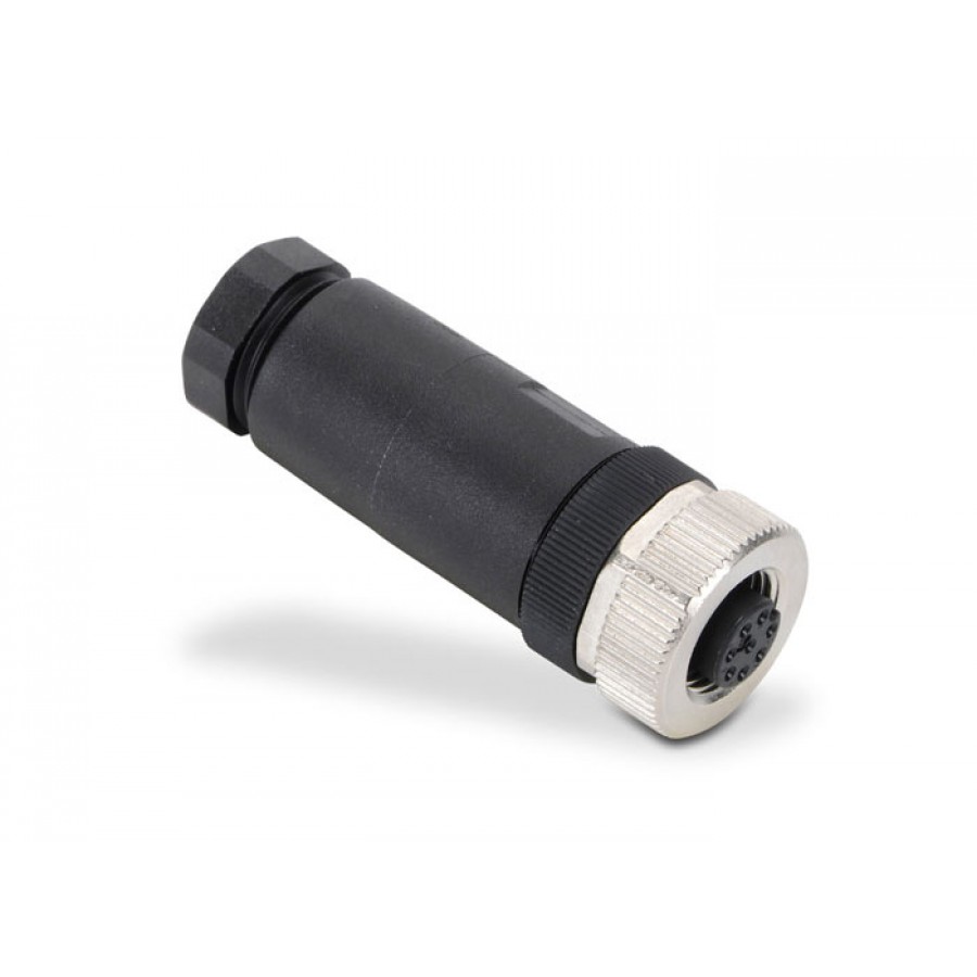 M12 female 8 pole 6-8mm