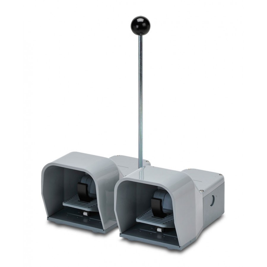 Electric foot switch, dbl