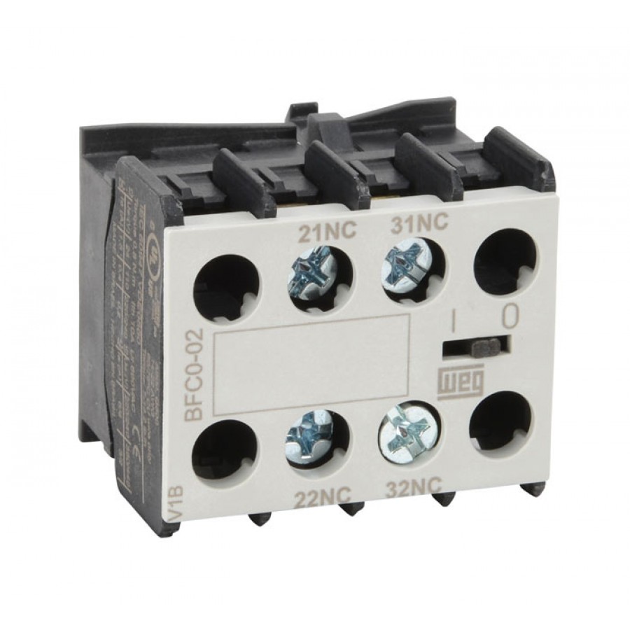AUX CONTACT FRONT MOUNT 2 N.C.