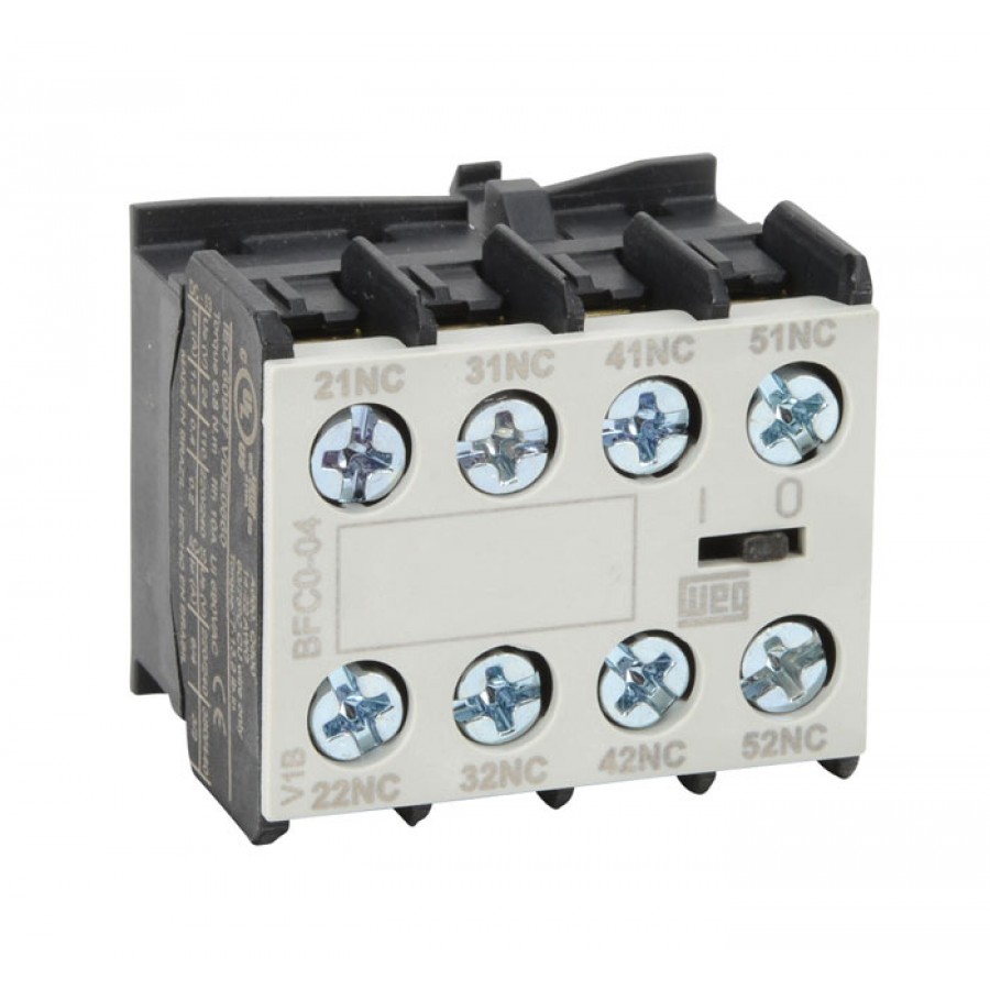 AUX CONTACT FRONT MOUNT 4 N.C.