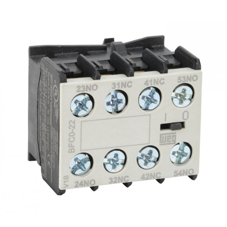 AUX CONTACT FRONT MOUNT 2 NO/2