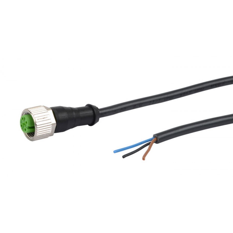 M12 Cable For Quick-Disconnect Sensors
