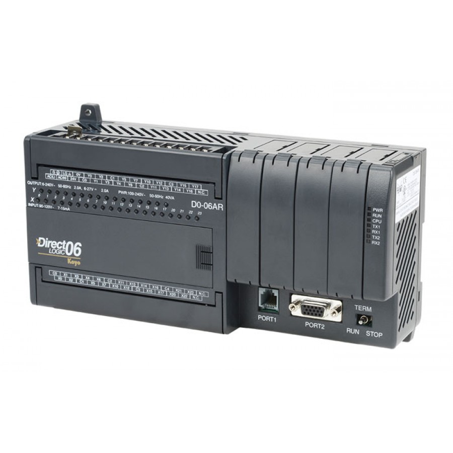 CPU 20 AC In/16 Relay Out