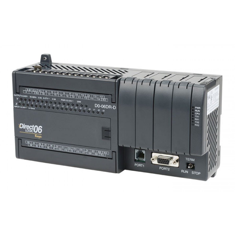 CPU 20 In/16 Rly Out DC Power