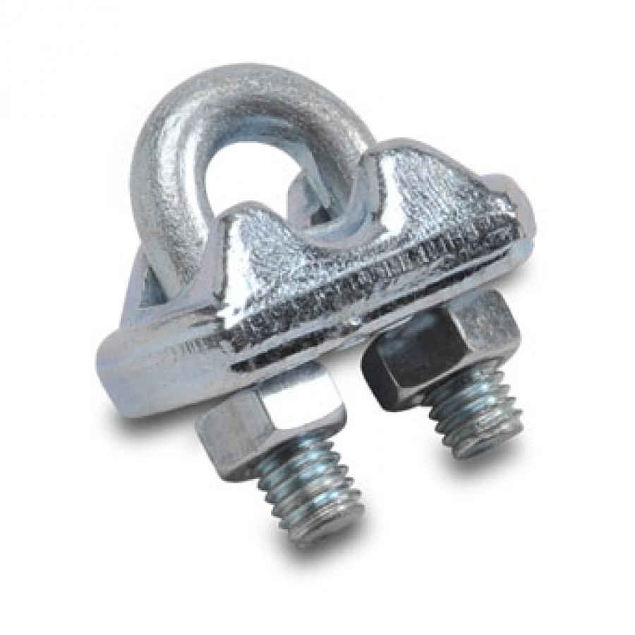 Cable-pull cable clamp