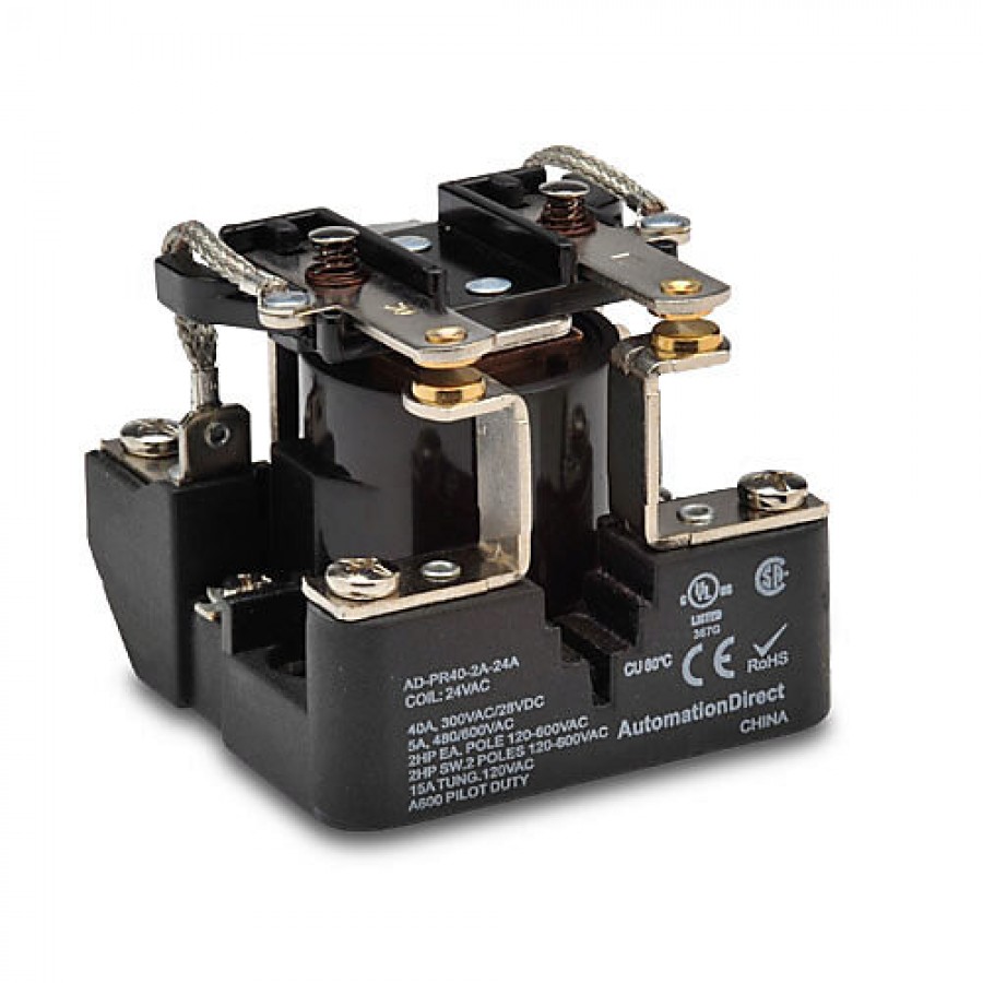 Power relay, 24 VAC