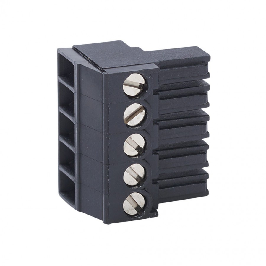 BX 5pin POM TmBk 90deg screw