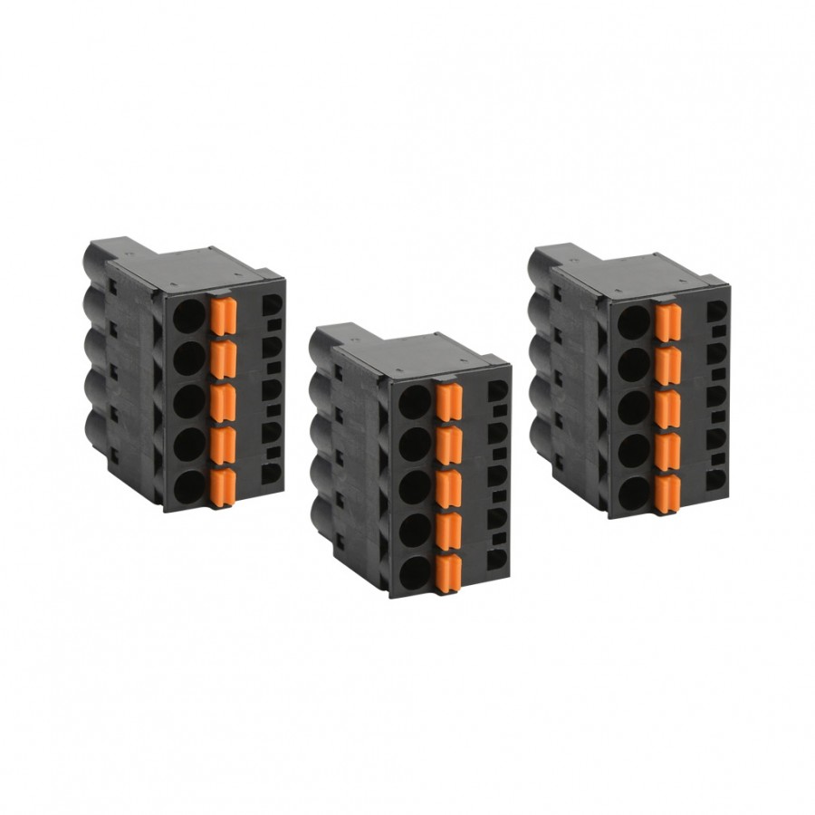 BX 3x5pin TmBk 180-dg spring