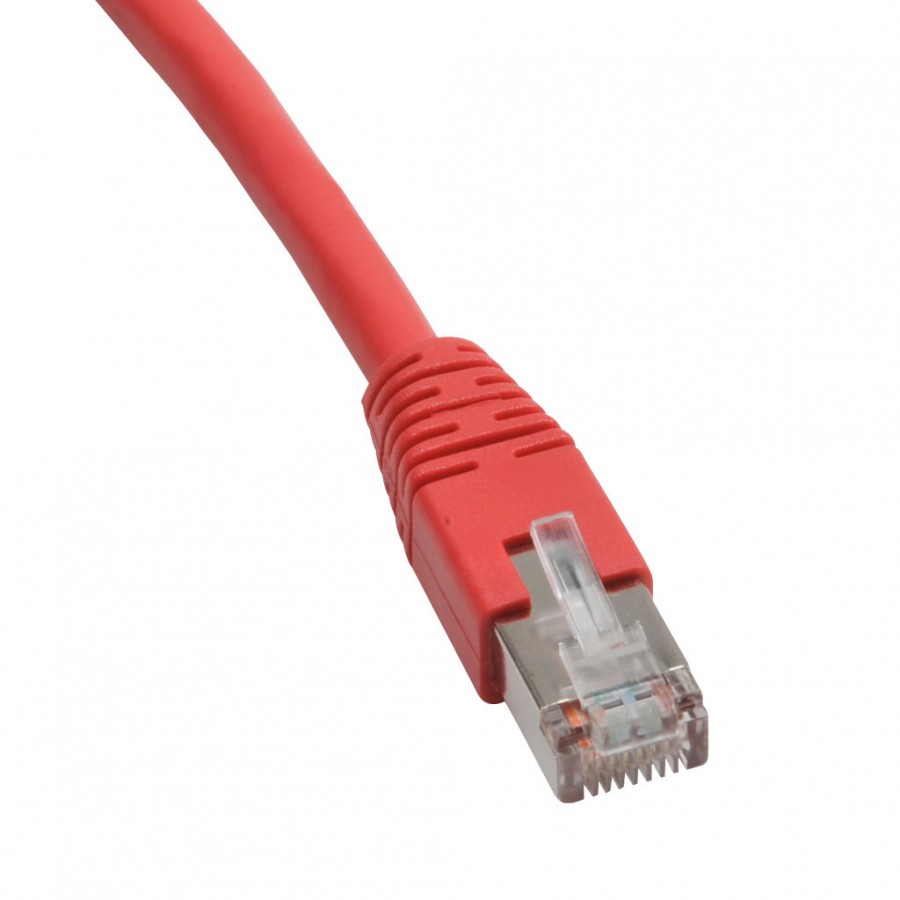 Ethernet Patch Cbl 10ft Red