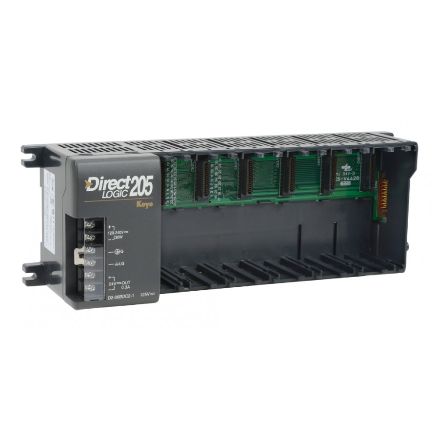 6 Slot 205 Base 125VDC