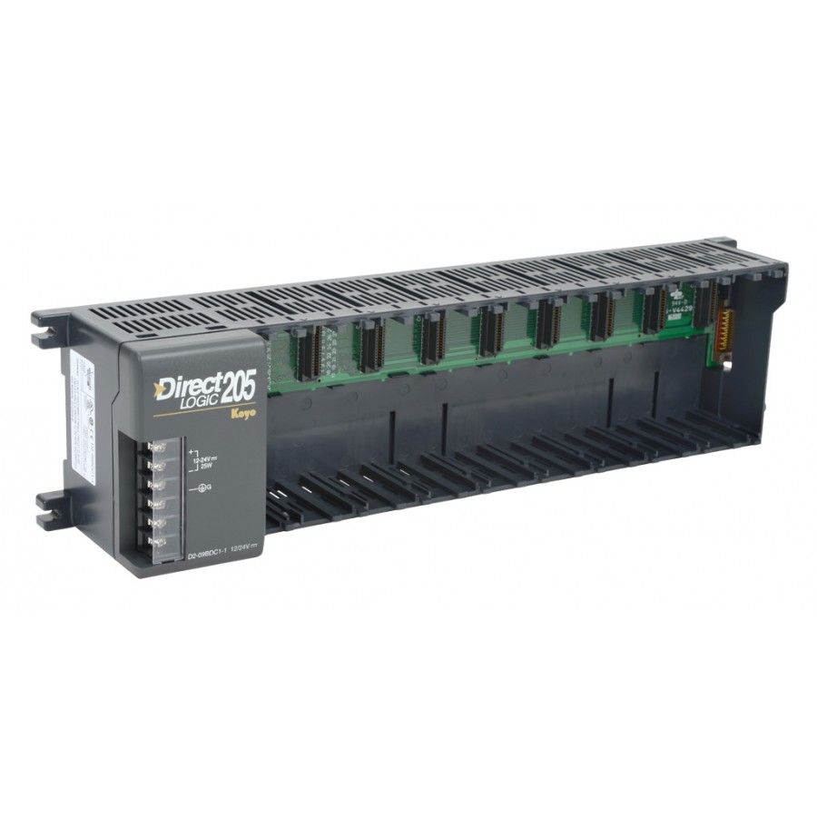 9 Slot 205 Base 12/24 Vdc