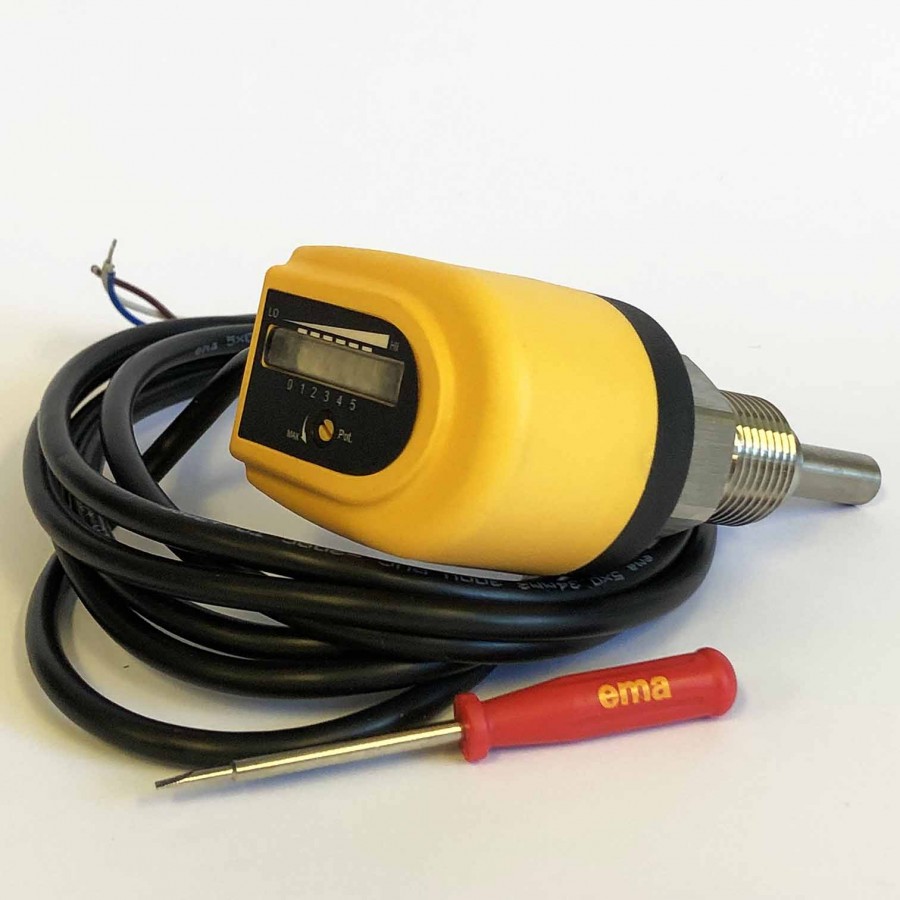 PRODUCT UNAVAILABLE Flow sensor,Pot PNP NC 24vdc