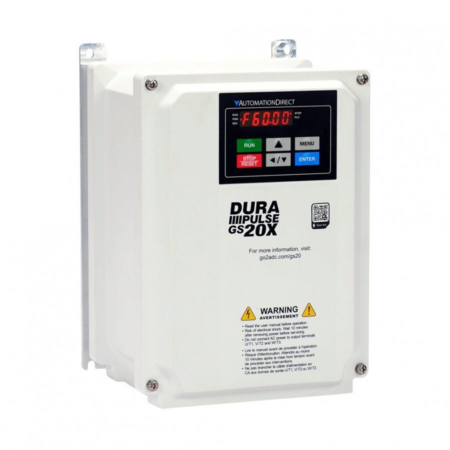 GS20X drive AC 230 VAC, 0.4kW