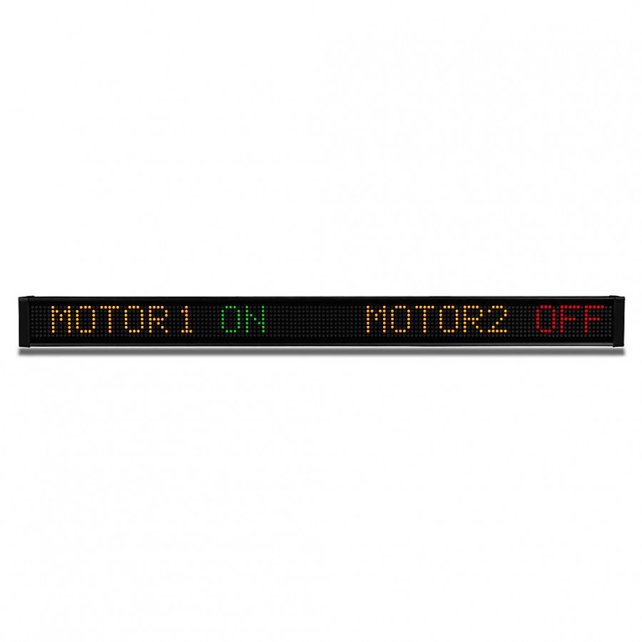 LED message display 1line 24Ch