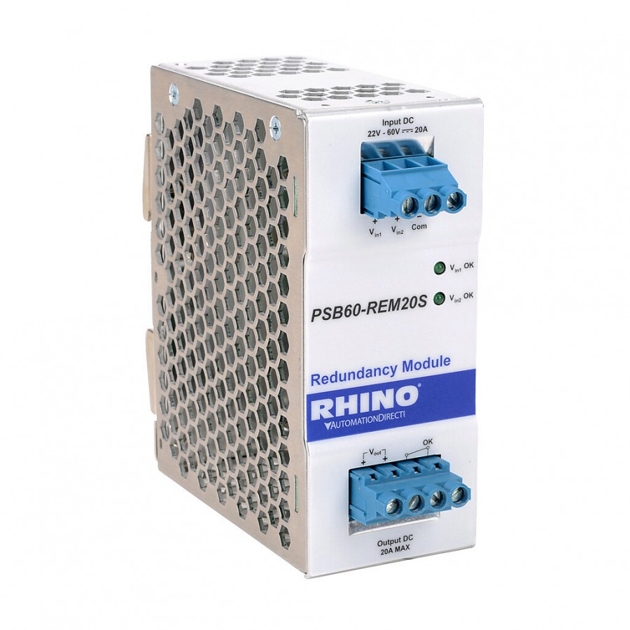 REDUN MODULE 22-60VDC 20A
