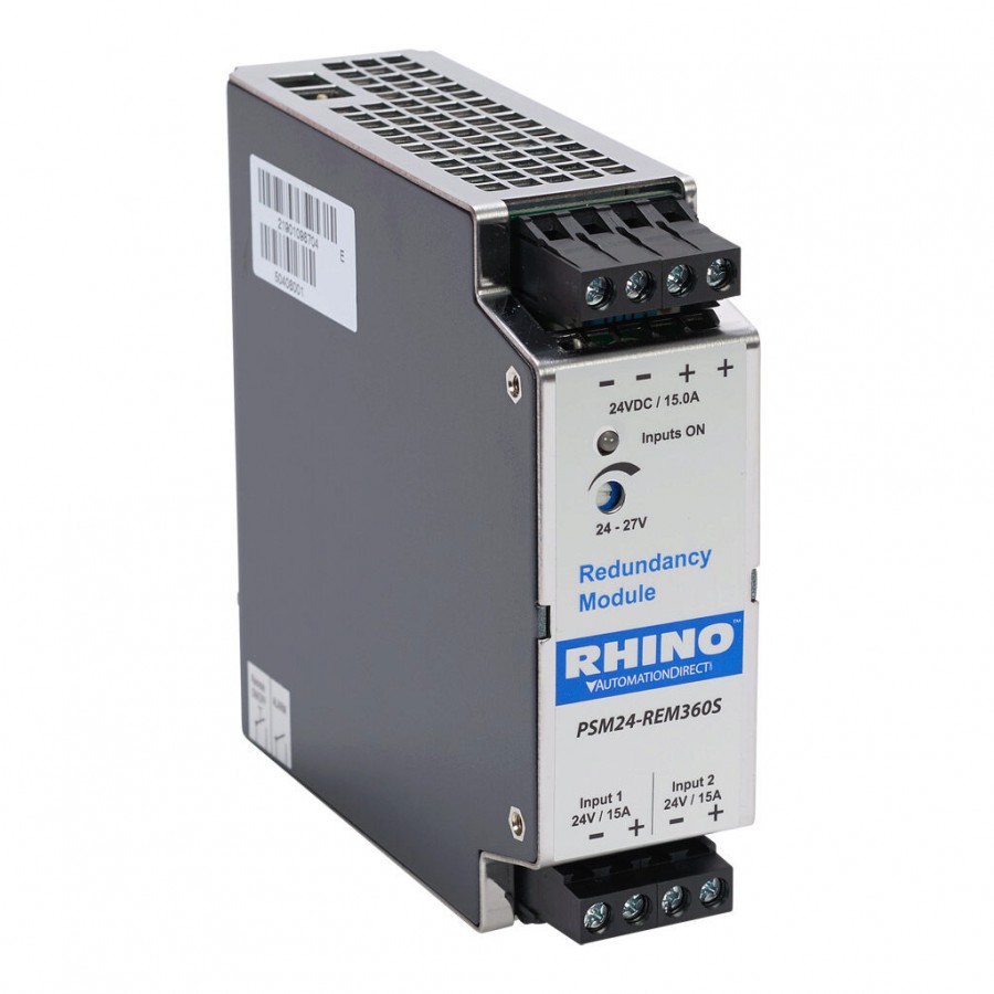 24 VDC 360W redundancy module
