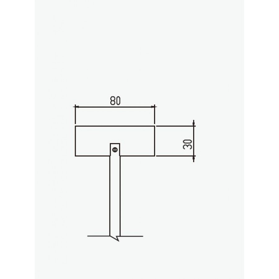 SS316 Paddle 80*30*1.8mm