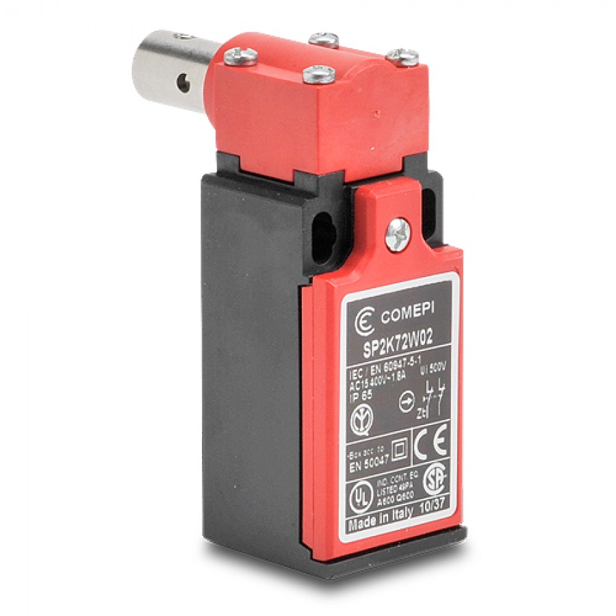 Safety switch, hinge 2 N/C