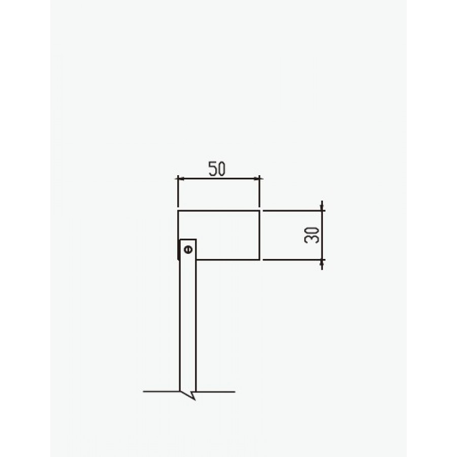 PRODUCT UNAVAILABLE SS316 Paddle 50*30*1.8mm