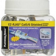 PRODUCT UNAVAILABLE - RJ45 connectors – pack of 50 pcs