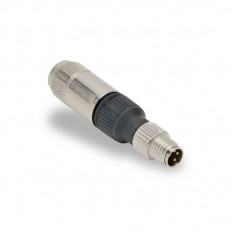 M8, male, 4-pole, 20 to 24 AW