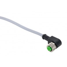 M12 cable for quick-disconnect sensors