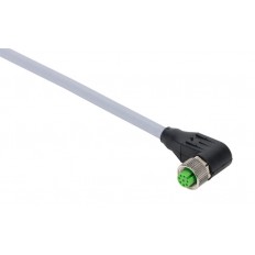 M12 shielded F 90d 8pole 5 mtr