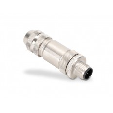 M12 shieled male 8 pole 6-8mm