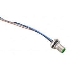 M12 Recep Male 5 pole 0.5Mtr