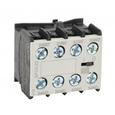 AUX CONTACT FRONT MOUNT 2 NO/2