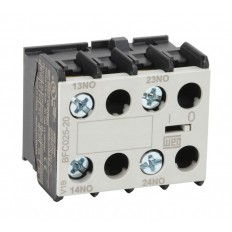 AUX CONTACT FRONT MOUNT 2 N.O.