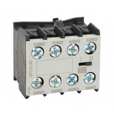 AUX CONTACT FRONT MOUNT 4 N.O.