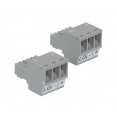 TERM BLOCK 2/PK 3-POLE