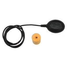Float level tilt switch oval