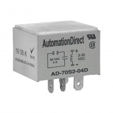 SSR 4 amp 8-50 VAC Plugin