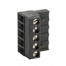 BX 5pin TmBk 90-dg screw