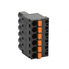 BX 6pin TmBk 180-dg spring