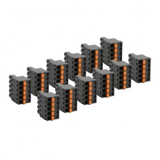 BX 12x5pin TmBk 180-dg spring