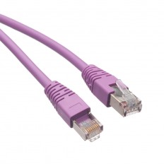 Ethernet Patch Cbl 50ft Purple