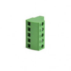 Plug 5 pole green, top entry