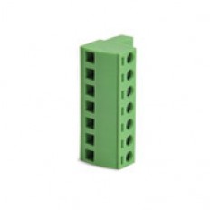 Plug 7 pole green, top entry