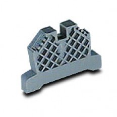 End bracket for 35mm rail