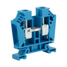 Terminal Block 4AWG 600V Blue