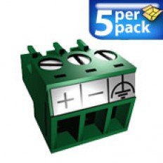 PRODUCT UNAVAILABLE - Repl DC power connectors-5pack