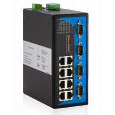 Web managed, 8 ports 10/100Base-T(X), DC12-36V