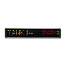 LED message display 1line 12Ch