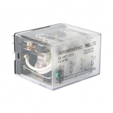 PRODUCT UNAVAILABLE Cube Relay 24VDC 4PDT 10 Amp