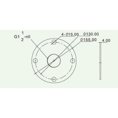 PRODUCT UNAVAILABLE - G11/2 Flange
