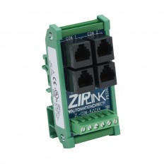 4port Comms Mod 4RJ12 1 screw